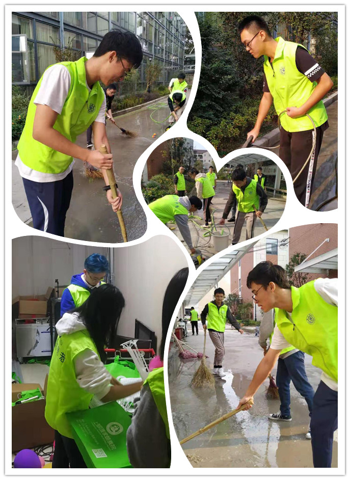上海呵护家公益清扫行动 再闪志愿者之光2
