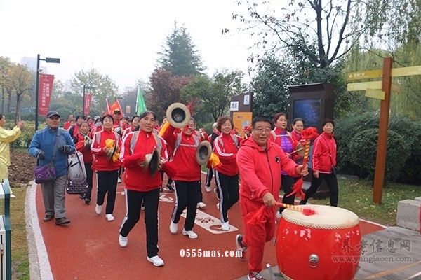 健步走进新时代 共享健康新生活——记2018年全国老年人健步走大联动西安市未央区启动仪式【组图】