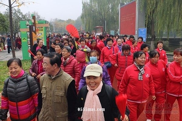 健步走进新时代 共享健康新生活——记2018年全国老年人健步走大联动西安市未央区启动仪式【组图】