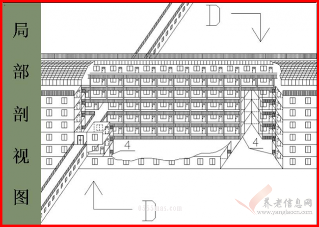 一种大型宜居养老公寓建筑专利  (寻合作方)